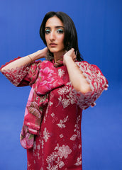 Zync By Florent Unstitched 3 Piece Printkari Lawn Suit-FZ-3A