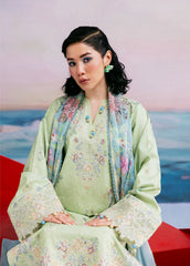 Zync By Florent Unstitched 3 Piece Printkari Lawn Suit-FZ-8B
