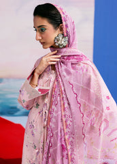 Zync By Florent Unstitched 3 Piece Printkari Lawn Suit-FZ-4B