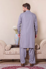 Real Image Mens Kurta Shalwar Winter Collection'2025-D-522 Grey