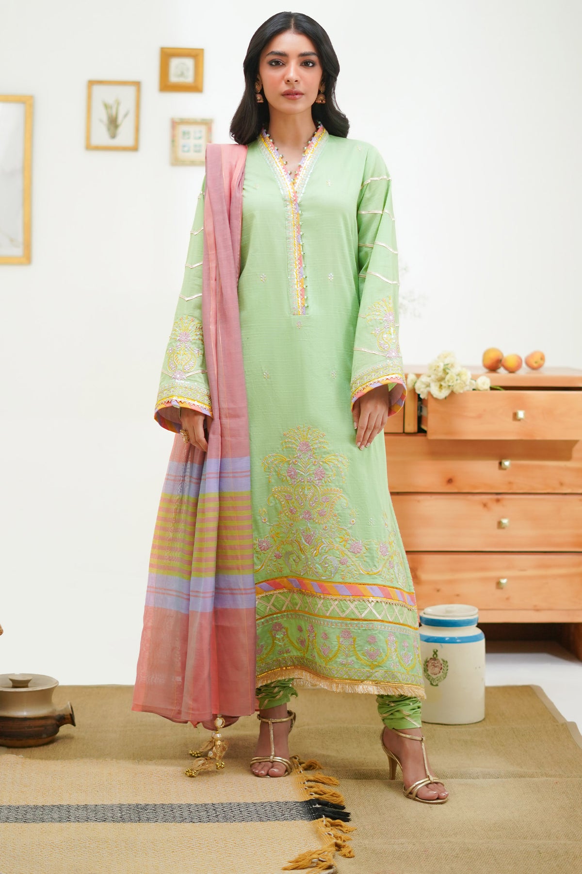 Zellbury Unstitched 3 Piece Lawn Drop-01 Vol-04 Collection'2024-WU-278