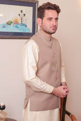 Real Image Mens Waist Coat Collection'2025-OW - 036 Beige