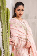 Adan's Libas Unstitched 3 Piece Chikankari Lawn Collection'2024-ACL-10