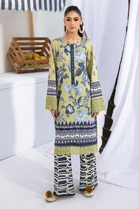 Nureh Girls Unstitched Premium Lawn Collection'2024-NGL-07