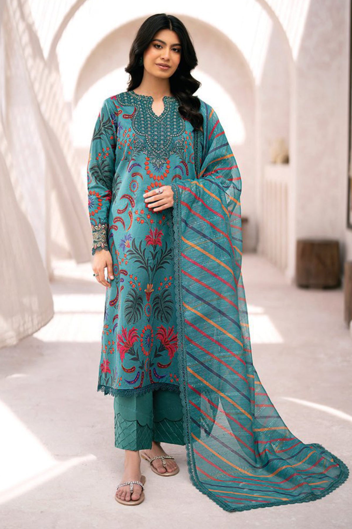 Summer Soiree By Xenia Unstitched 3 Piece Printed Lawn Collection'2024-05-Sorso