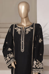 Vybe By Sada Bahar Stitched 2 Piece Emb Cotton Collection'2025-MEL-MK52-BLACK
