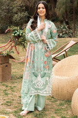 Adan's Print By Nafia Atta Unstitched 3 Piece Digital Printed Lawn Collection'2024-D-10