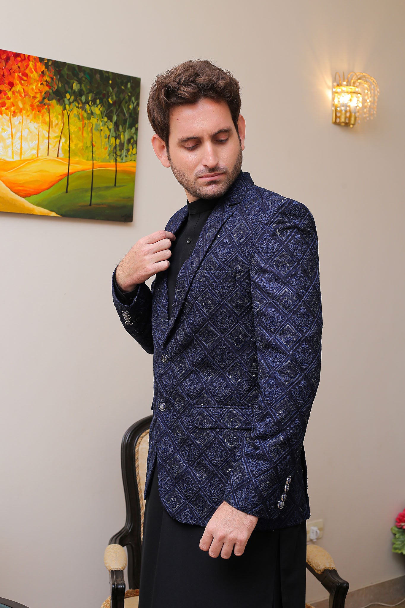 Real Image Mens Wedding Coat Collection'2025-OC-008