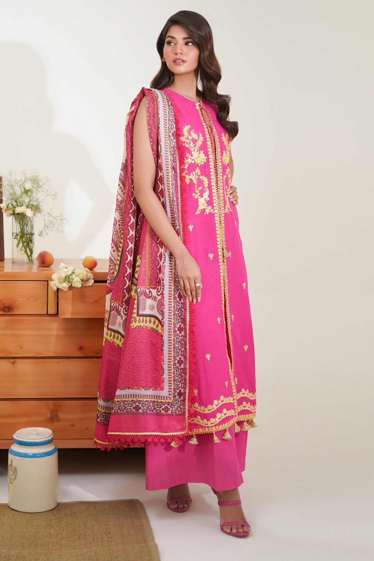 Zellbury Unstitched 3 Piece Lawn Drop-01 Vol-04 Collection'2024-WU-270