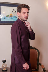 Real Image Mens Waist Coat Collection'2025-OW - 038A Burgundy