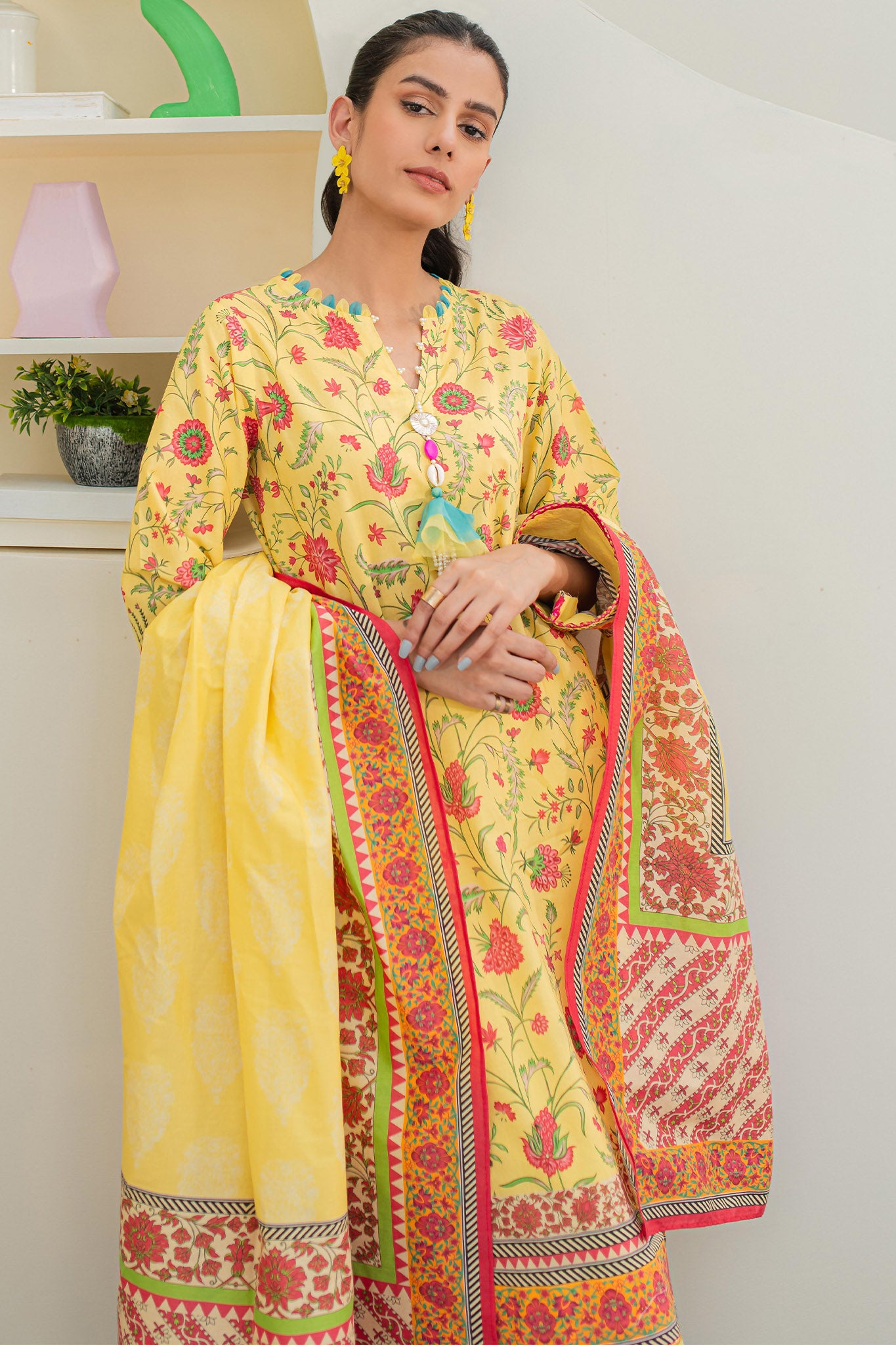 Zellbury Unstitched 3 Piece Lawn Drop-04 Vol-02 Collection'2024-WU-675