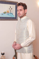 Real Image Mens Waist Coat Collection'2025-OW - 041 Ice Blue
