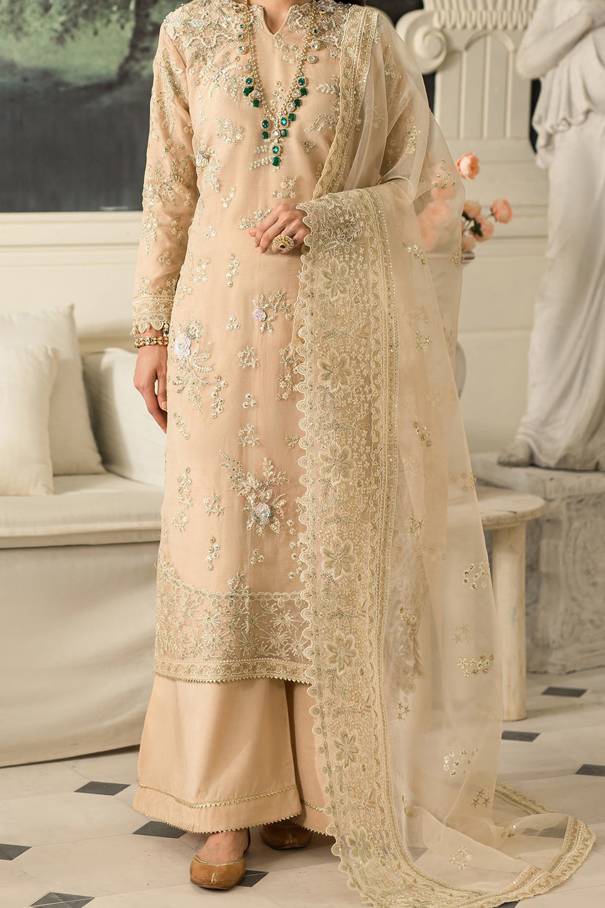 Suave By Emaan Adeel Unstitched 3 Piece Luxury Formals Collection'2024-SU-07-Aruna