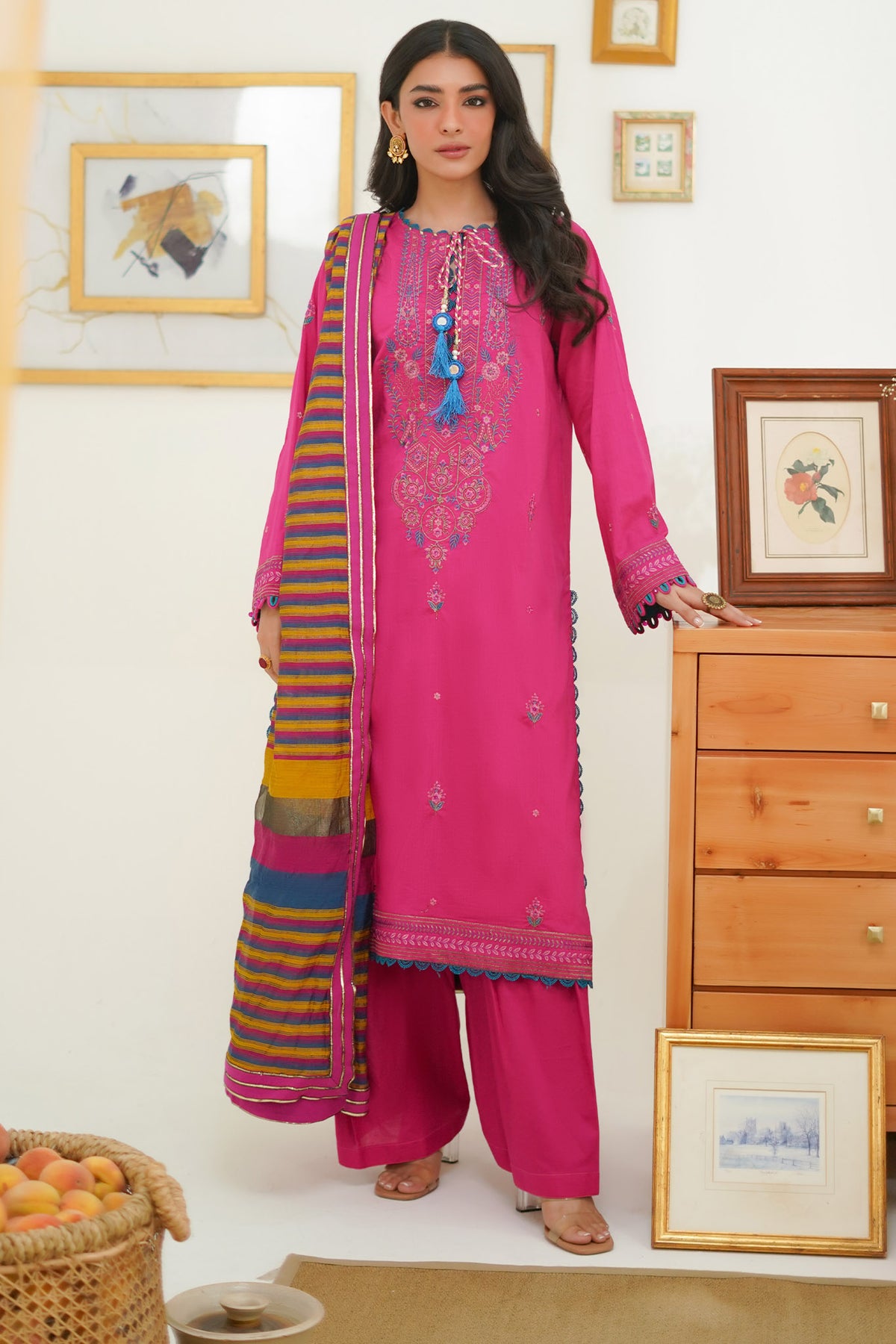 Zellbury Unstitched 3 Piece Lawn Drop-01 Vol-04 Collection'2024-WU-276