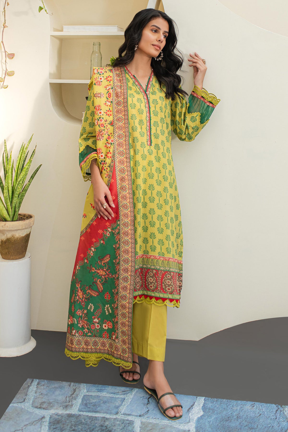 Zellbury Unstitched 3 Piece Lawn Drop-04 Vol-02 Collection'2024-WU-668