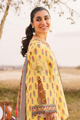 Meraki by Asifa N Nabeel Unstitched 3 Piece Lawn Collection'2024-Sonnet