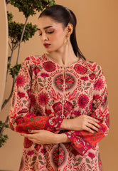 Zellbury Stitched 2 Piece Lawn Vol-01 Suit-WPS-22076