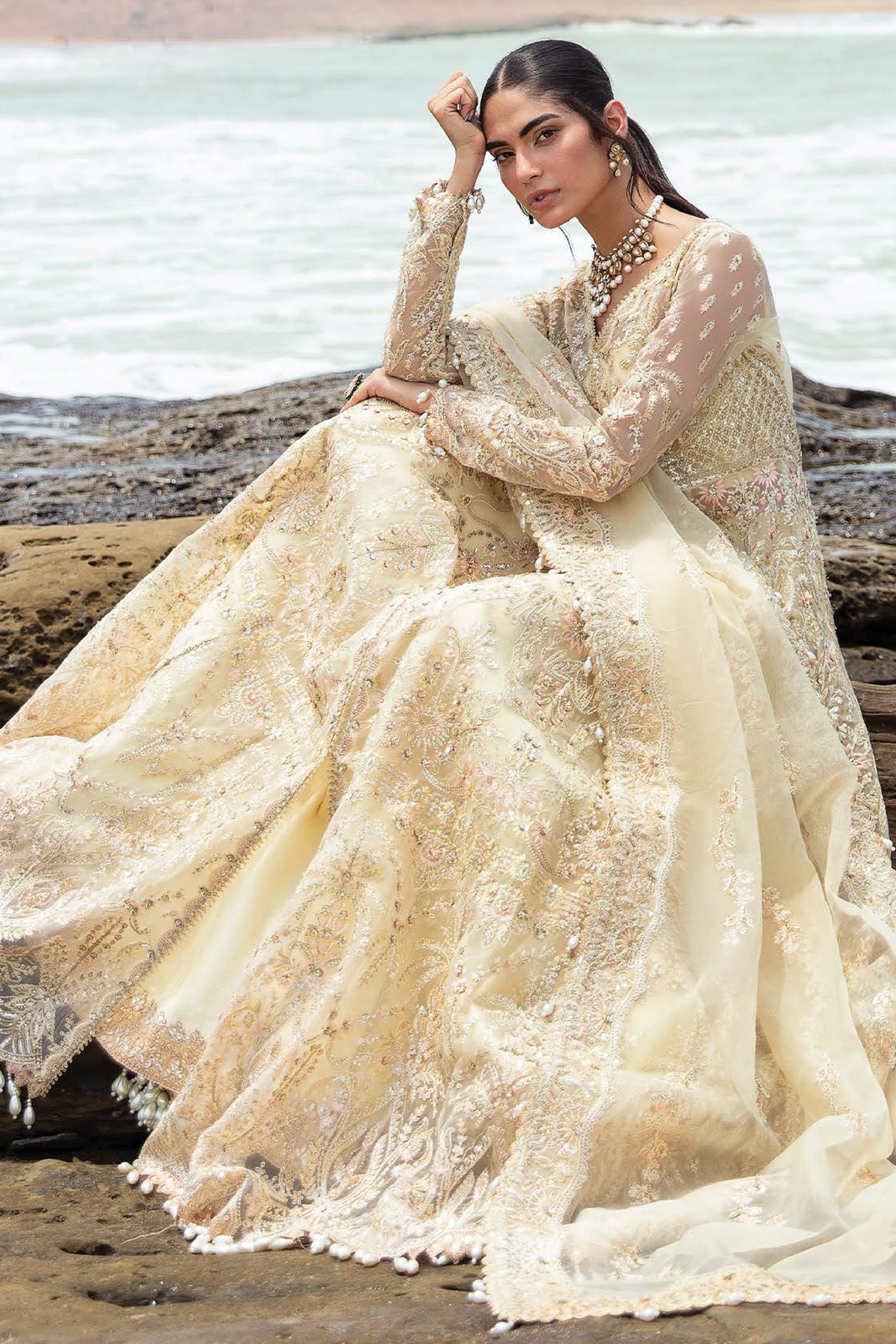 Dastangoi By Afrozeh Unstitched 3 Piece Luxury Formals Collection'2024-AWE-06-Aroohi