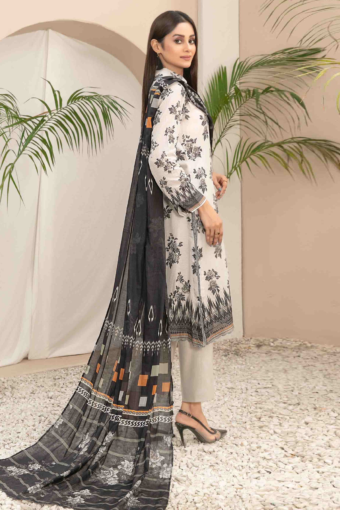 Tiyani By Tawakkal Unstitched 3 Piece Digital Printed Lawn Vol-01 Collection'2024-D-3591