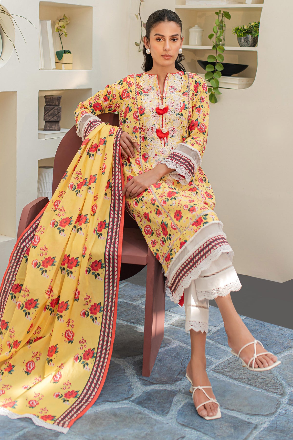 Zellbury Unstitched 2 Piece Lawn Drop-04 Vol-02 Collection'2024-WU-168