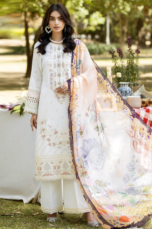 Jaan-E-Adaa By Imrozia Unstitched 3 Piece Luxury Emb Lawn Collection'2024-IPL-03-Zebaish