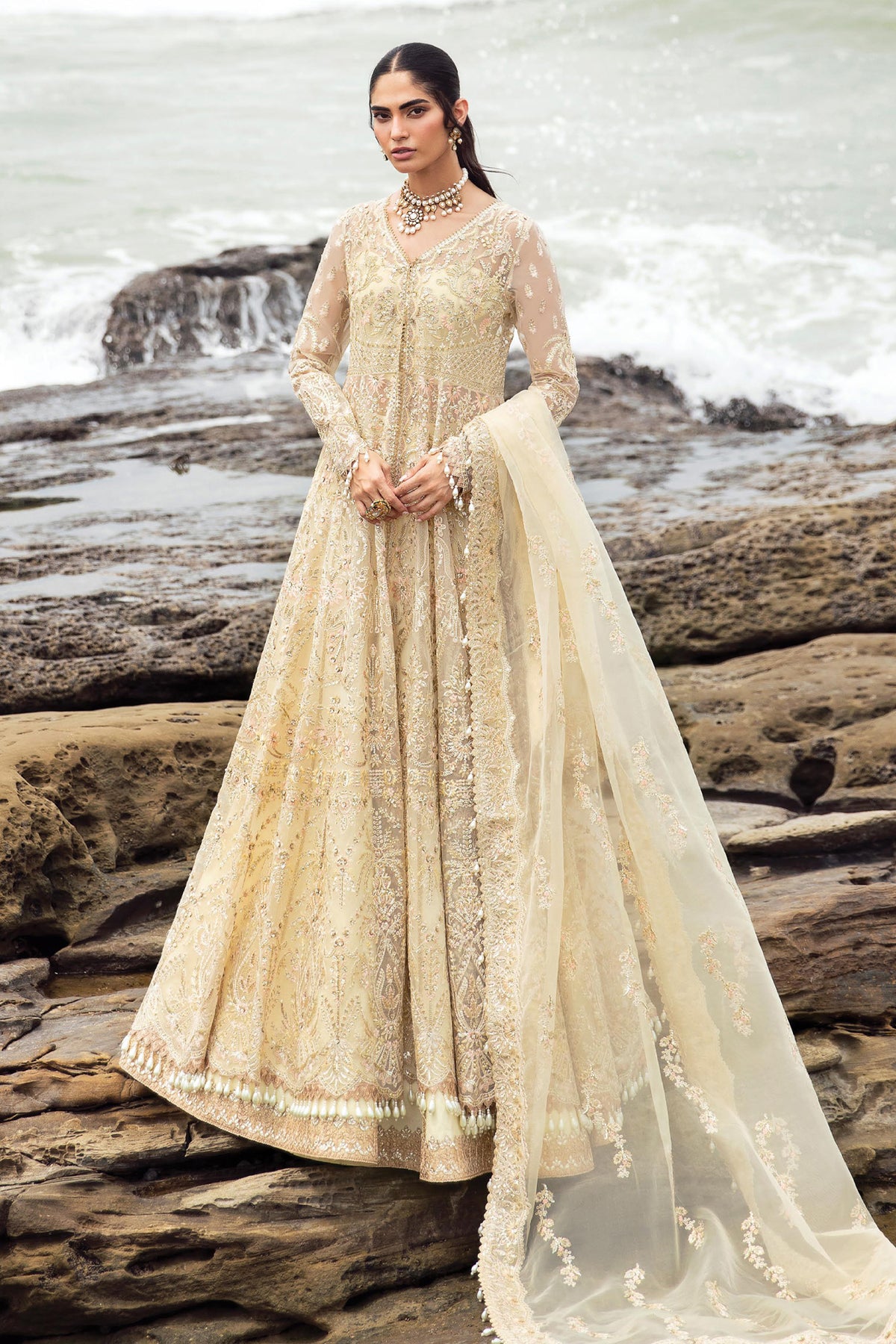 Dastangoi By Afrozeh Unstitched 3 Piece Luxury Formals Collection'2024-AWE-06-Aroohi