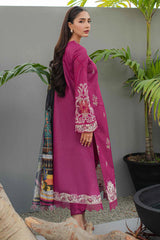 Qline by Qalamkar Unstitched 3 Piece Festive Lawn Collection'2024-JK-16-Seraphina