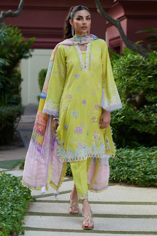 Suay by Farha Talib Aziz Unstitched 3 Piece Luxury Lawn Collection'2024-FTA-09