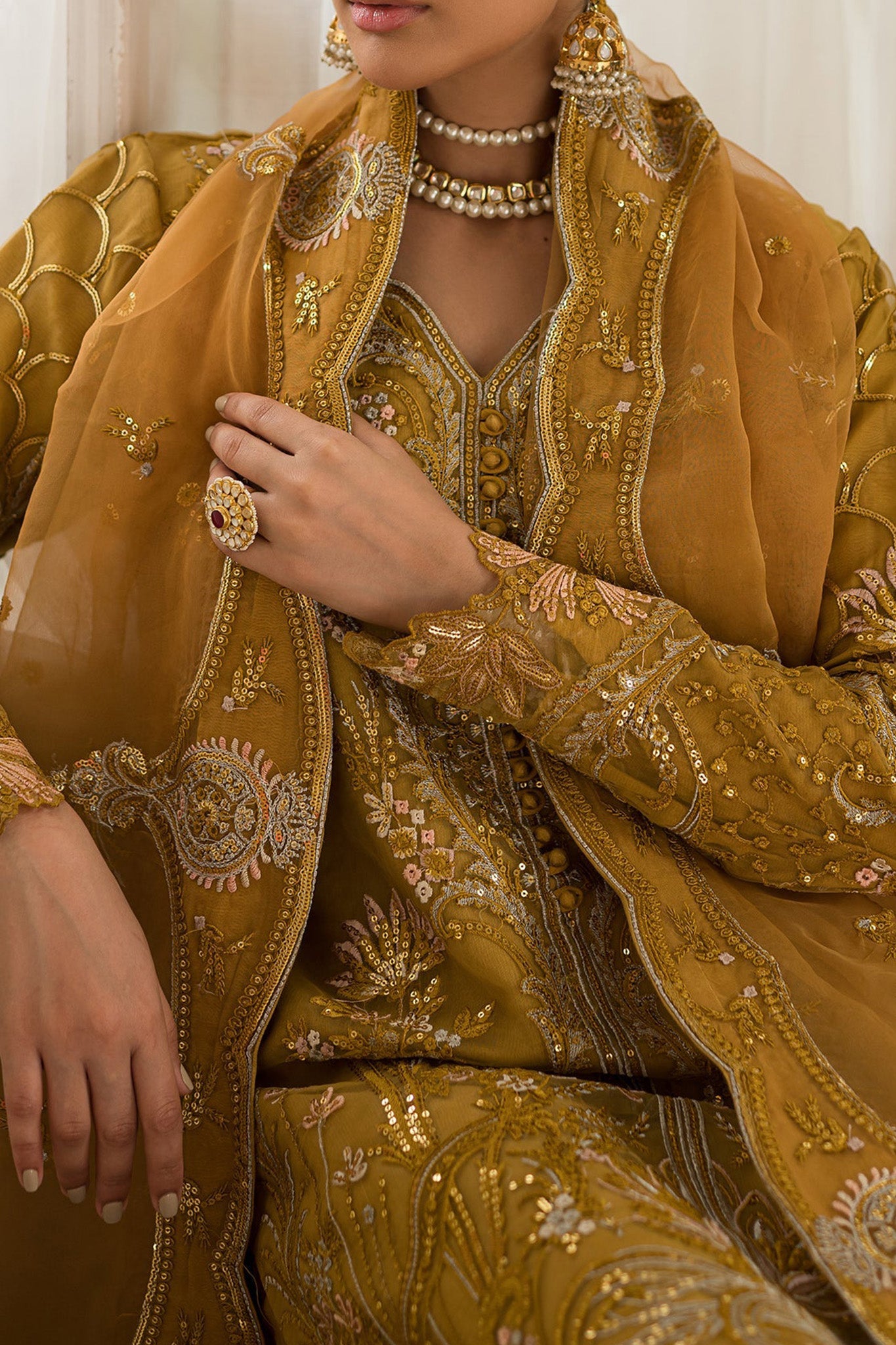 Suave By Emaan Adeel Unstitched 3 Piece Luxury Formals Collection'2024-SU-04-Zoe