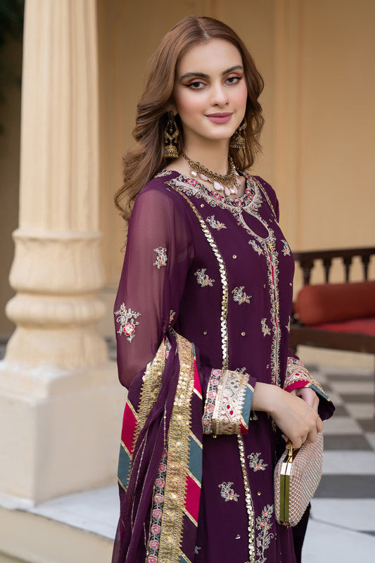 Lallaria By Noorma Kaamal Unstitched 3 Piece Fancy Formals Vol-02 Collection'2024-NK-LLC-15