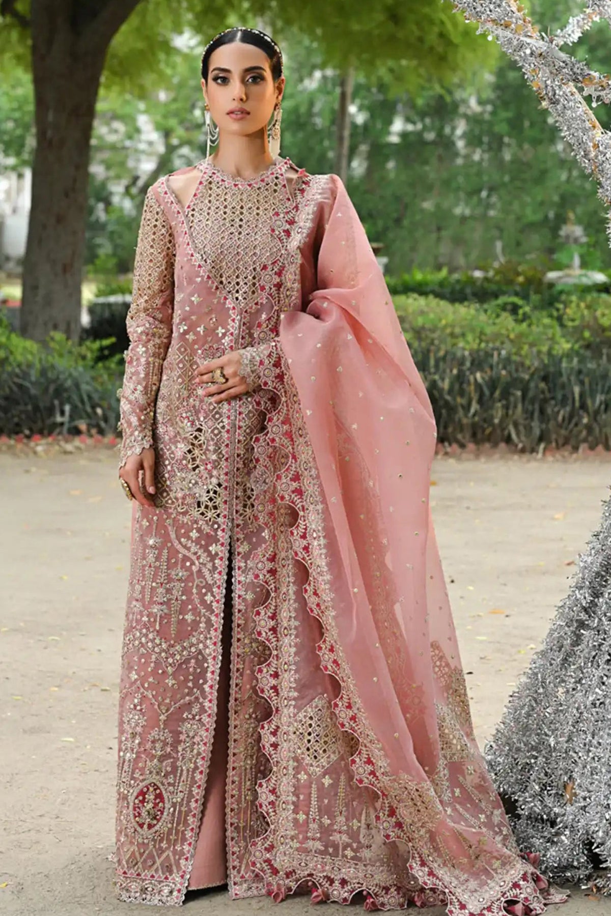 Singhar by Qalamkar Unstitched 3 Piece Wedding Formals Collection'2024-RF-02-Saleha