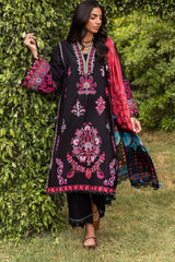 Siraa Lawn By Sadaf Fawad Khan Unstitched 3 Piece Emb Lawn Vol-02 Collection'2024-04-Ada-B