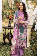 Adan's Print By Nafia Atta Unstitched 3 Piece Digital Printed Lawn Collection'2024-D-03