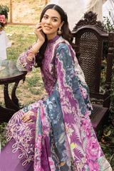 Adan's Print By Nafia Atta Unstitched 3 Piece Digital Printed Lawn Collection'2024-D-03