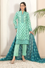 Tiyani By Tawakkal Unstitched 3 Piece Digital Printed Lawn Vol-01 Collection'2024-D-3587