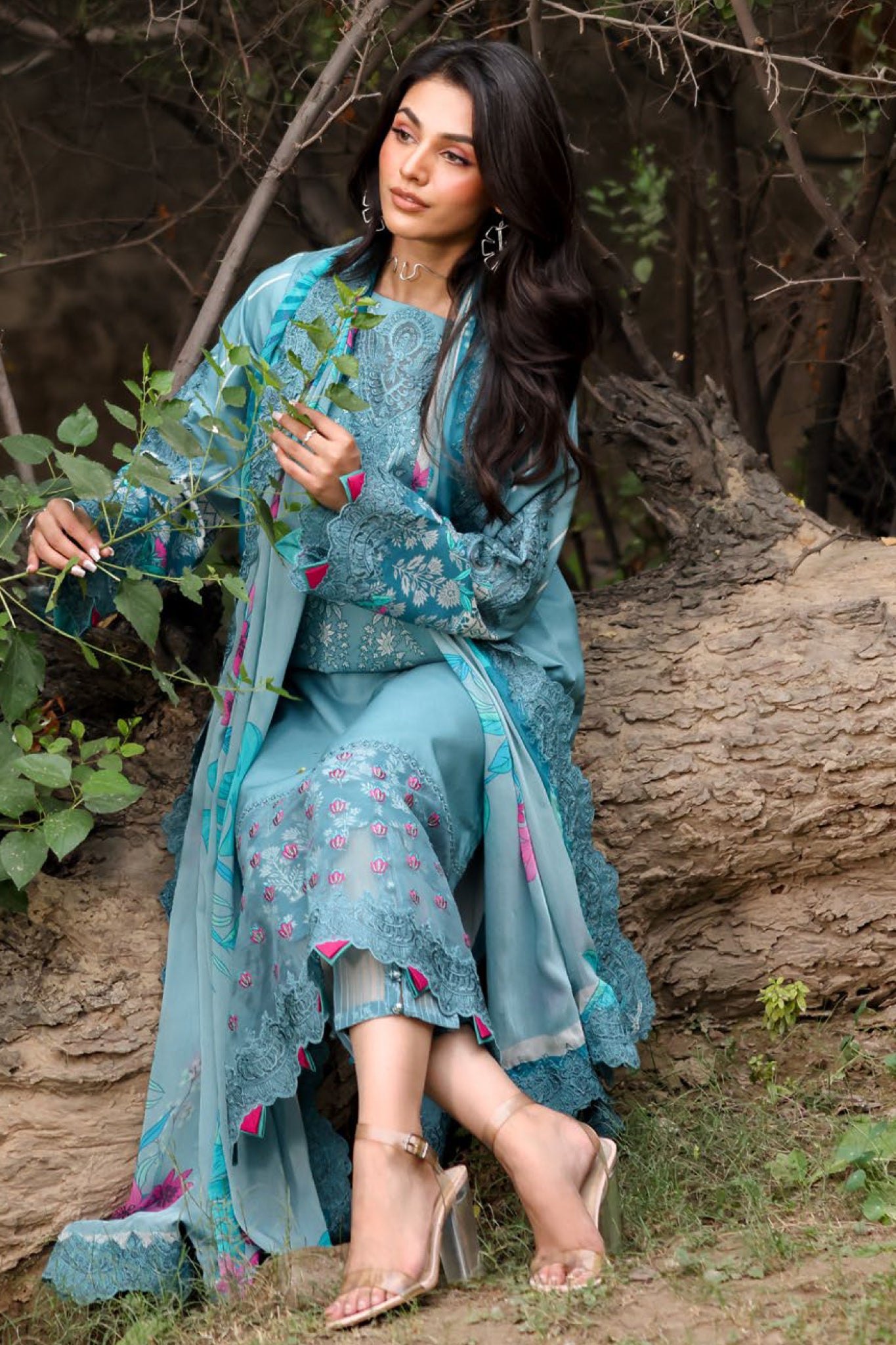 Rang-E-Bahar By Charizma Unstitched 3 Piece Emb Lawn Eid Edit Collection-CRB5-03