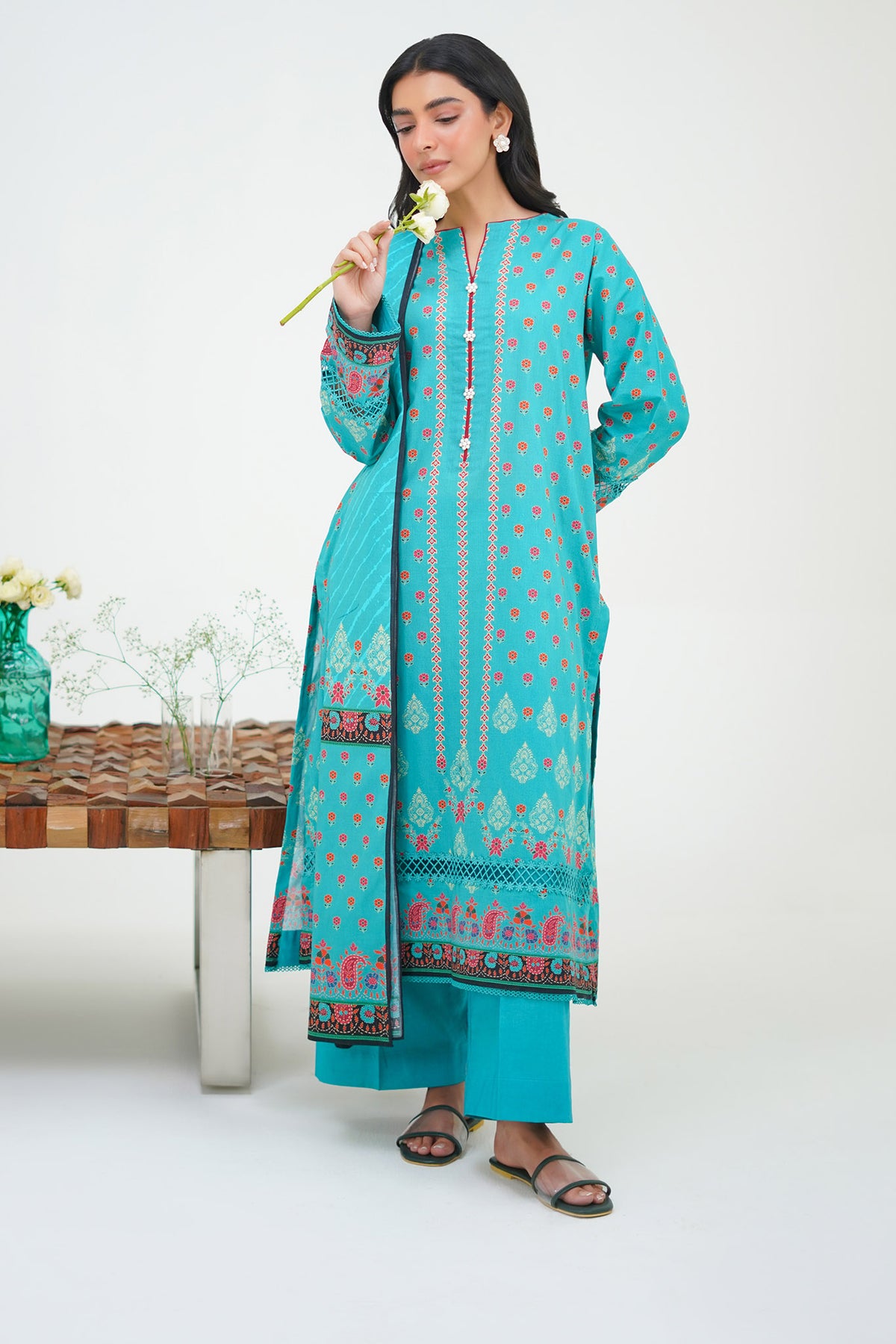 Zellbury Unstitched 3 Piece Lawn Drop-01 Vol-04 Collection'2024-WU-227