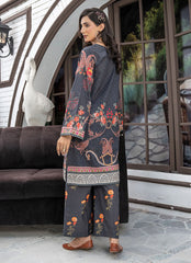 Daily Chic - Ahlam By Safa Textile Stitched 1 Piece Summer Shirt-Velvet Poppy