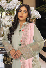 Charlotte By Humdum Unstitched 3 Piece Emb Chikankari Lawn Collection'2024-D-05