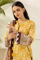 Zellbury Unstitched 3 Piece Lawn Edit 2 Suit-WUS26X30623