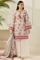 Zellbury Unstitched 3 Piece Lawn Edit 2 Suit-WUS26X30616