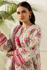 Zellbury Unstitched 3 Piece Lawn Edit 2 Suit-WUS26X30616