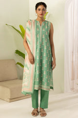 Zellbury Unstitched 3 Piece Lawn Edit 2 Suit-WUS26X30554