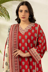 Zellbury Unstitched 3 Piece Lawn Edit 2 Suit-WUS26X30544
