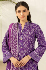 Zellbury Unstitched 3 Piece Lawn Edit 2 Suit-WUS26X30488