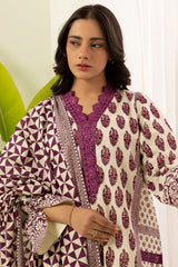 Zellbury Unstitched 3 Piece Lawn Edit 2 Suit-WUS26X30487