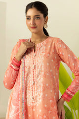 Zellbury Unstitched 3 Piece Lawn Edit 2 Suit-WUS26X30433