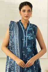 Zellbury Unstitched 3 Piece Lawn Edit 2 Suit-WUS26X30422