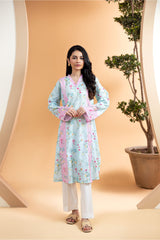 Zellbury Stitched Shirts And Tunics Summer Lawn Suit-WPS2611994