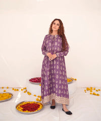 Dhaga Stitched 1 Piece Jacquard Frocks 2025-Aleira